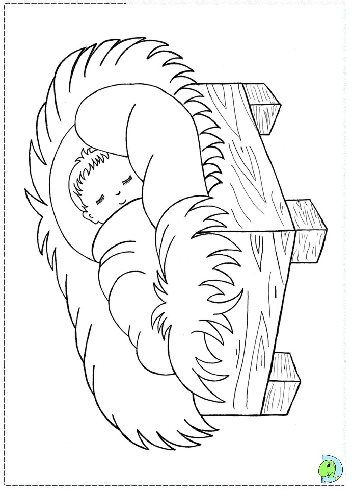 65 Nativity Coloring Sheets 45