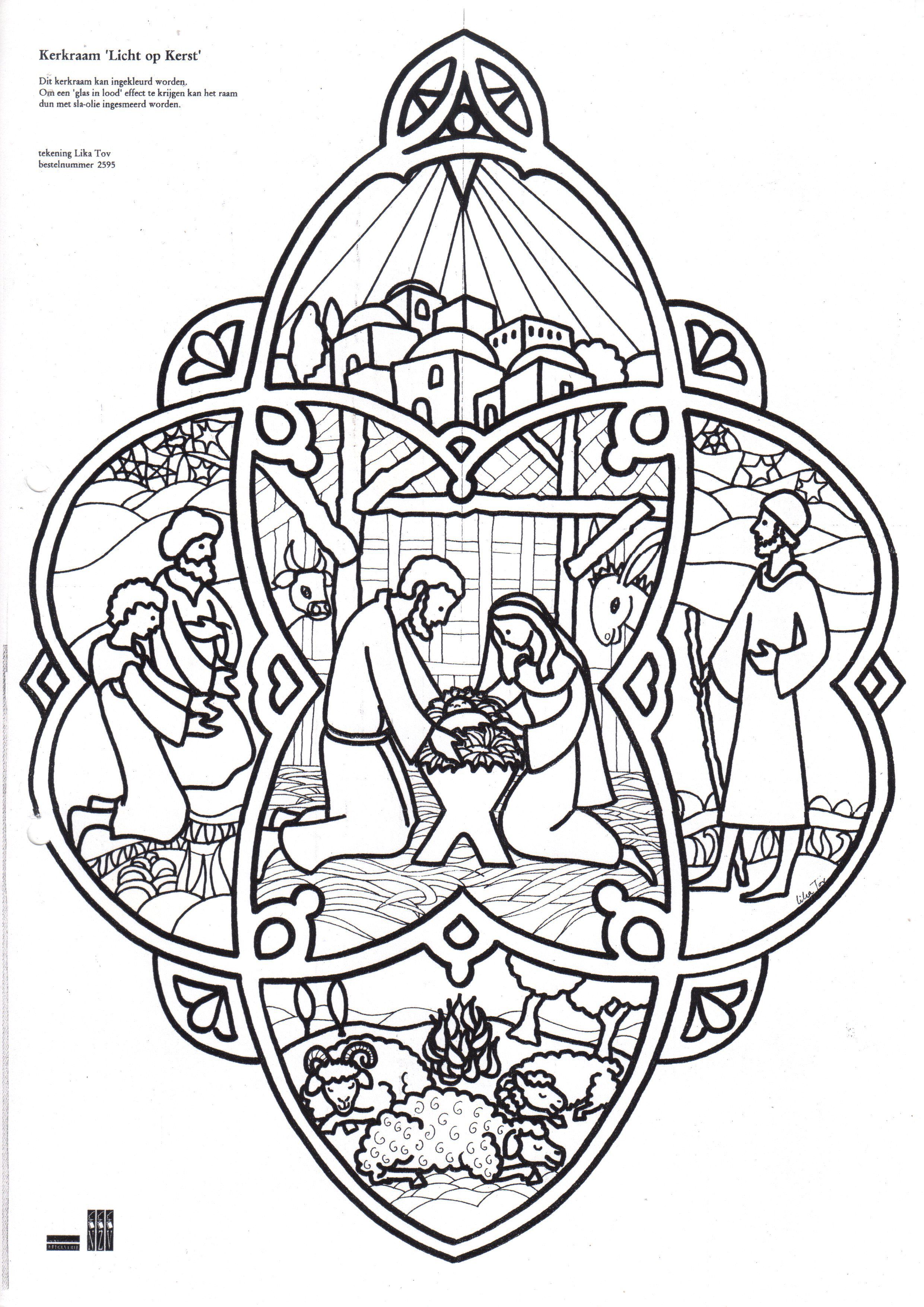 65 Nativity Coloring Sheets 52