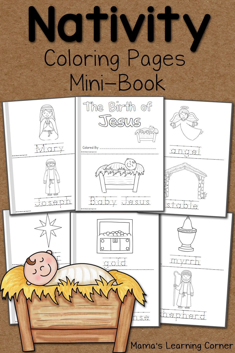 65 Nativity Coloring Sheets 78