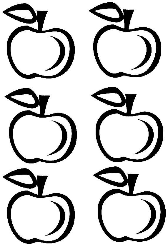 Apple Coloring Picture 20