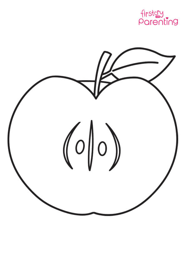 Apple Coloring Picture 73