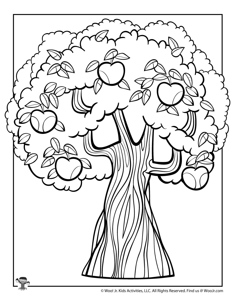 Apple Coloring Picture 77