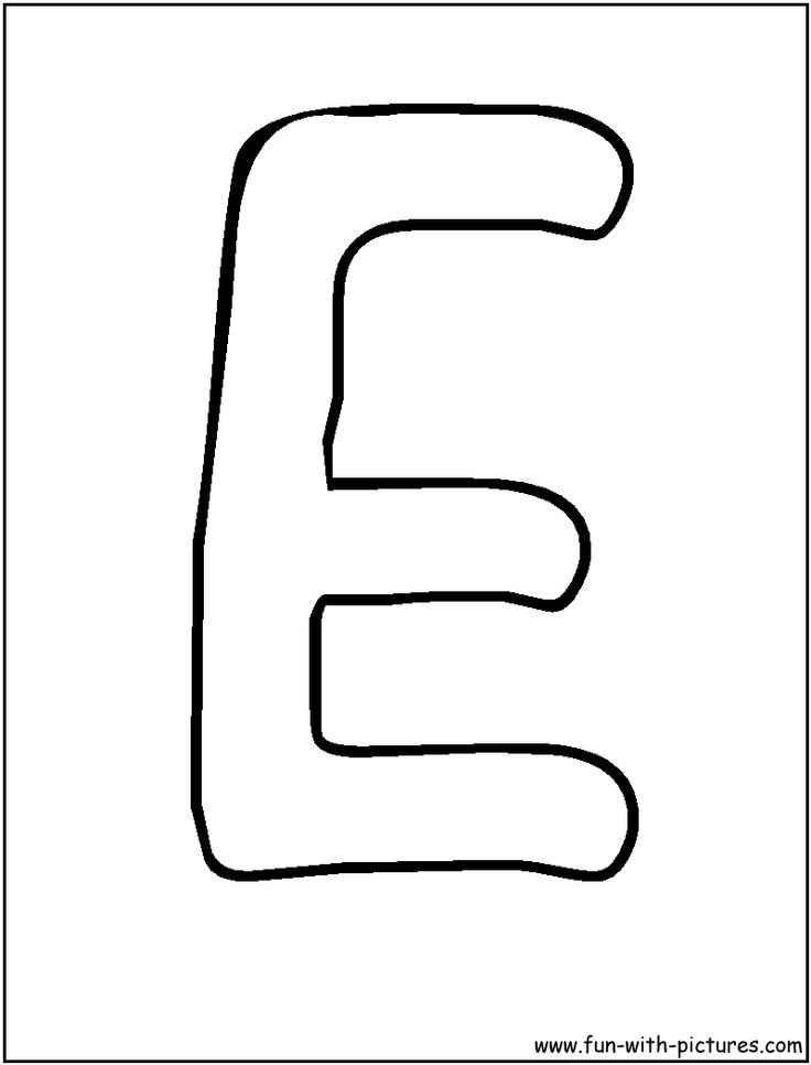 E Coloring Page 41