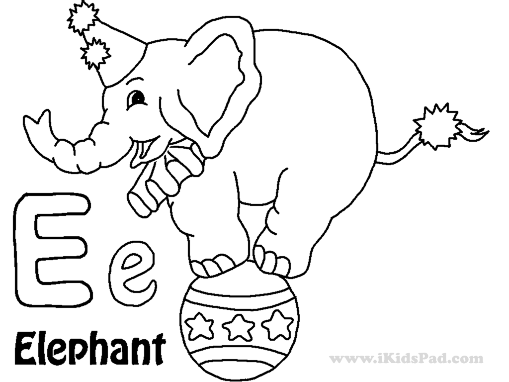 E Coloring Page 64