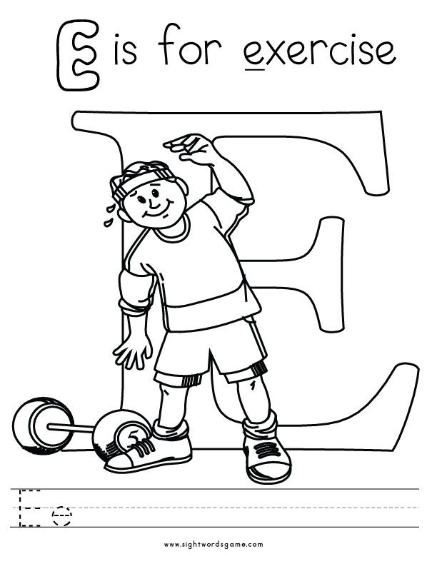 E Coloring Page 88