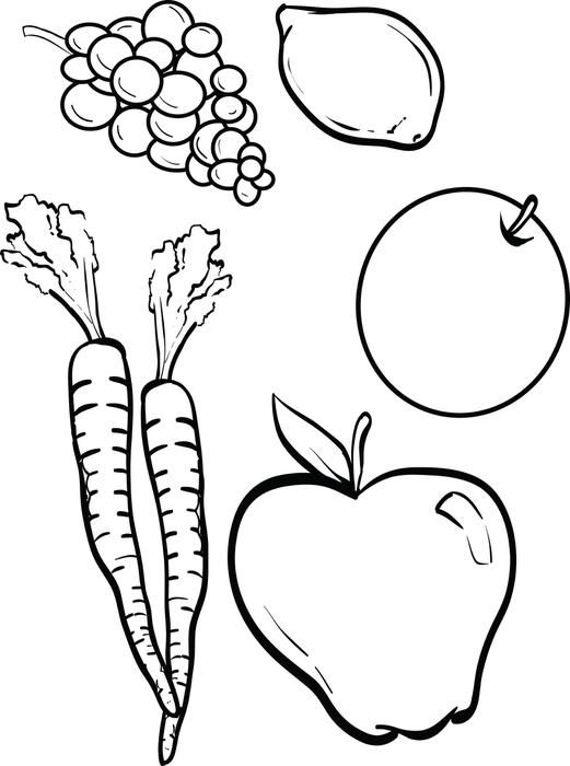 Fruits Coloring Pages Printable 24