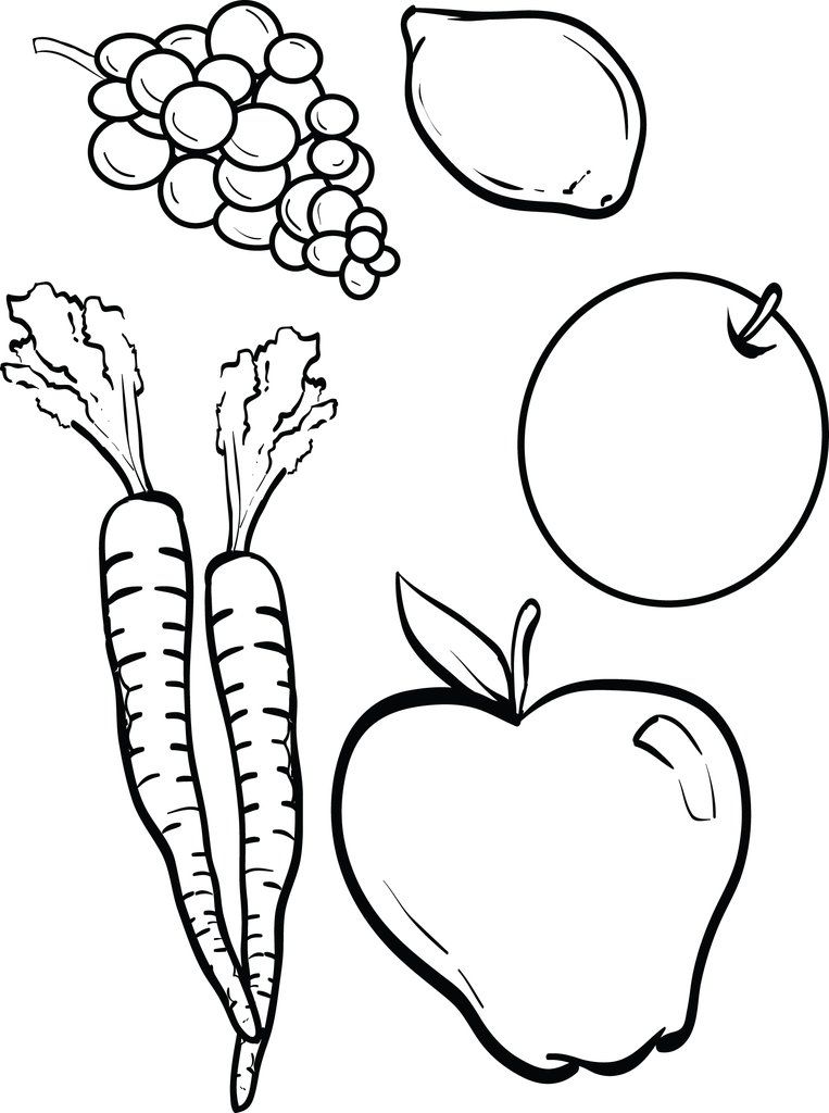 Fruits Coloring Pages Printable 35