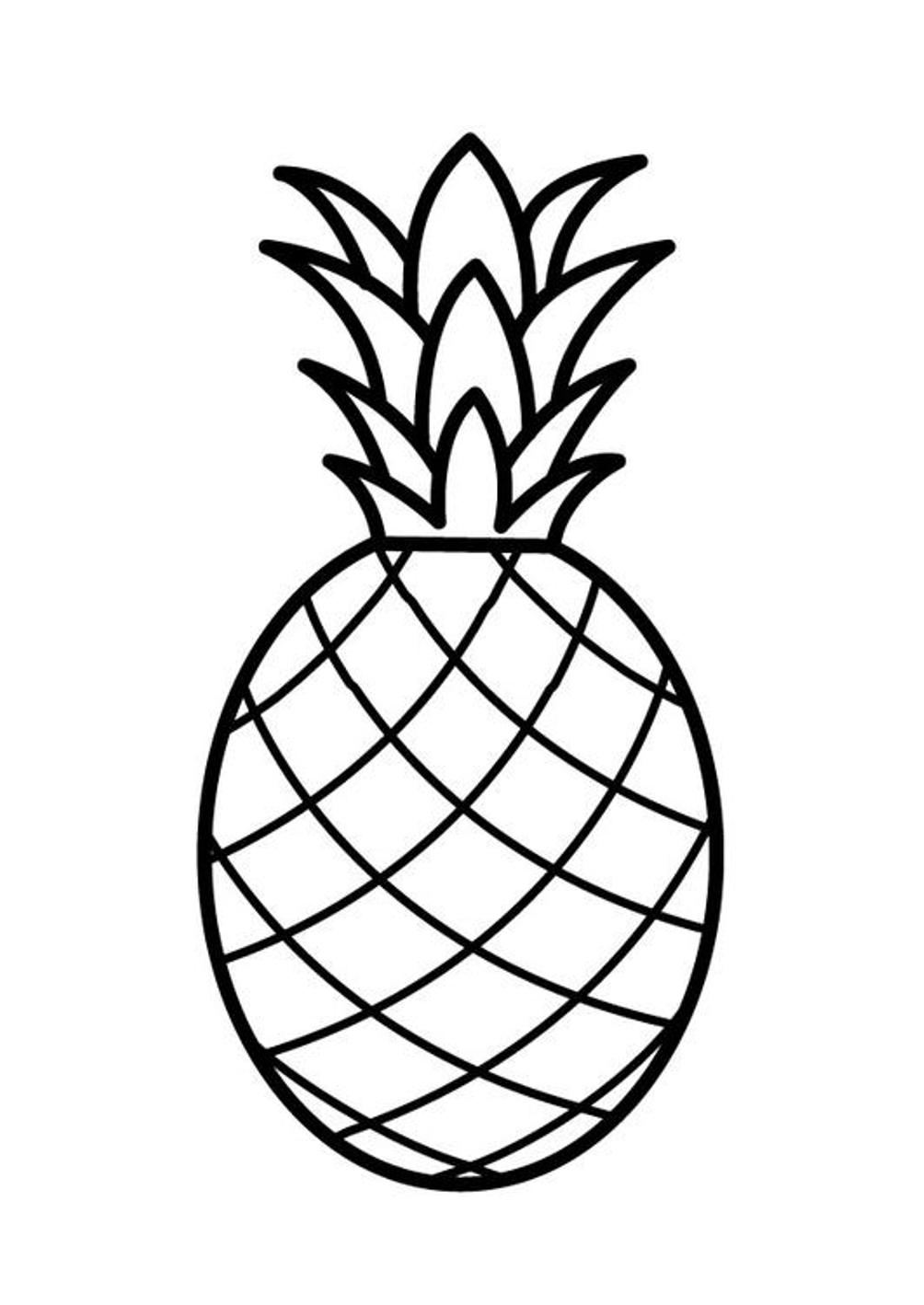 Fruits Coloring Pages Printable 40