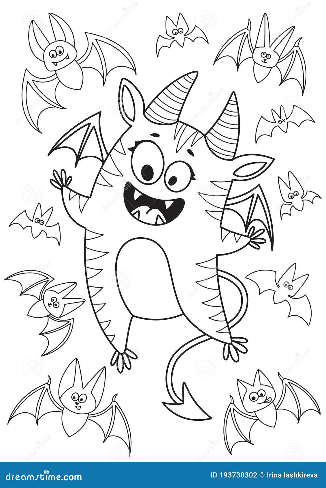 Halloween Monster Coloring Pages 2