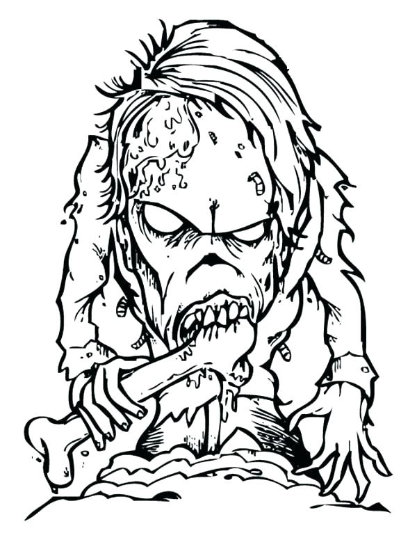 Halloween Monster Coloring Pages 26