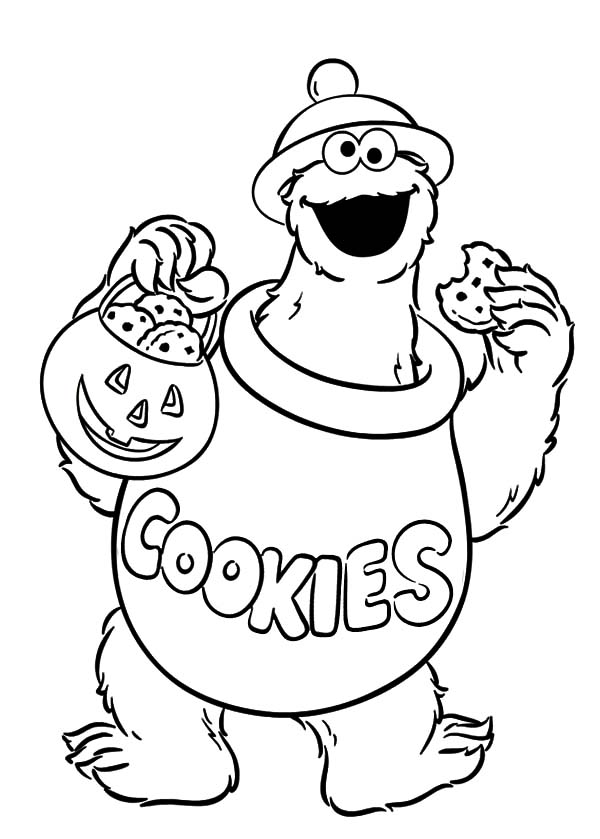 Halloween Monster Coloring Pages 34