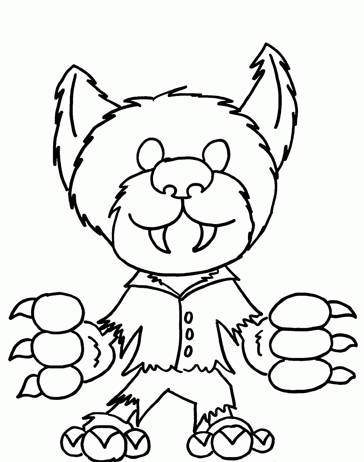 Halloween Monster Coloring Pages 45