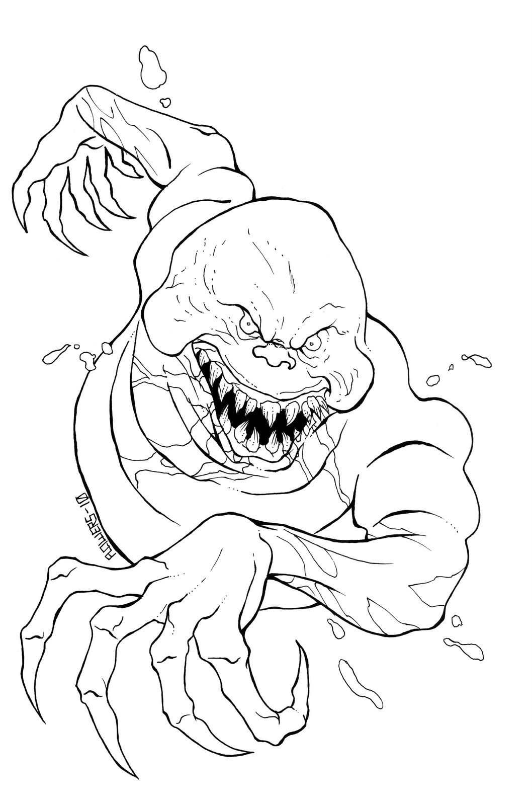 Halloween Monster Coloring Pages 5