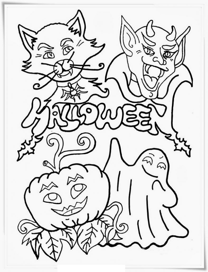 Halloween Monster Coloring Pages 53