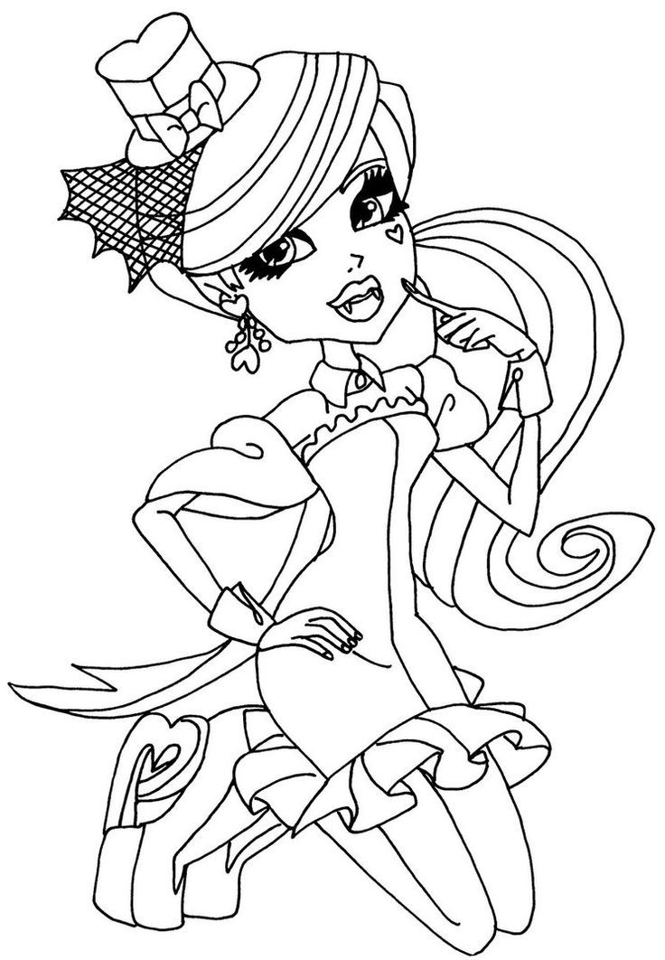 Halloween Monster Coloring Pages 7