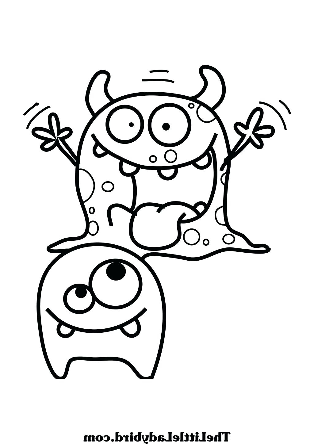 Halloween Monster Coloring Pages 72