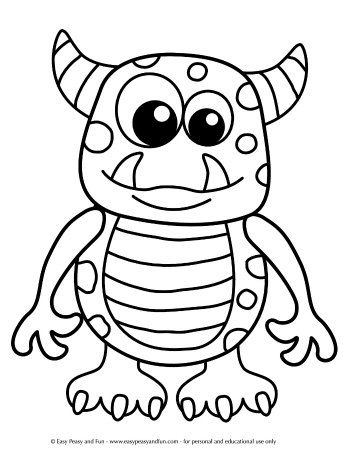 Halloween Monster Coloring Pages 73