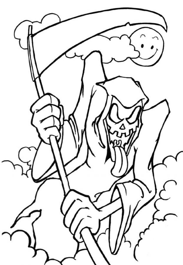 Halloween Monster Coloring Pages 77