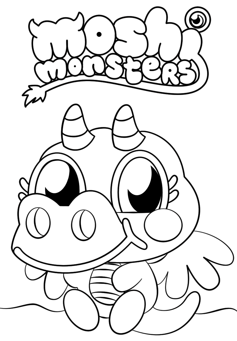 Halloween Monster Coloring Pages 83