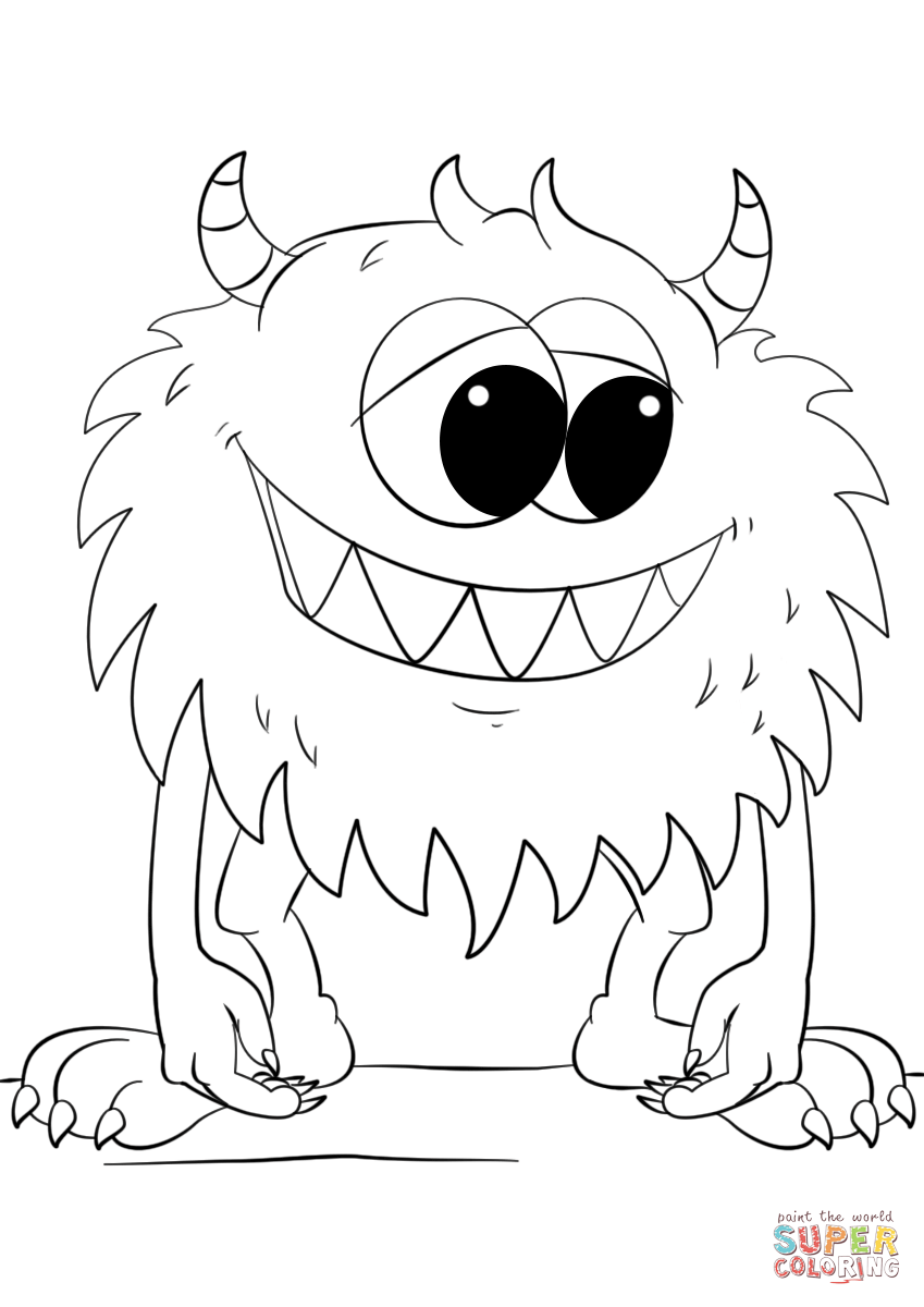 Halloween Monster Coloring Pages 89