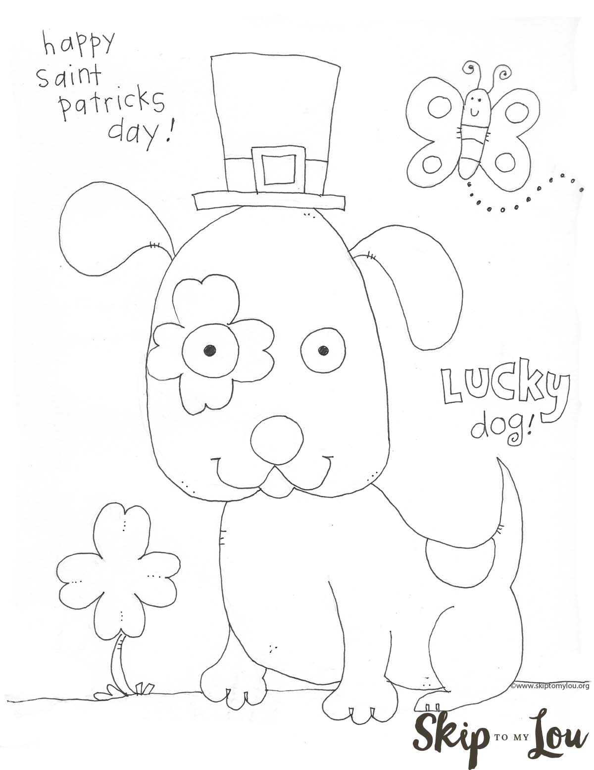 St Patty Day Coloring Pages 10