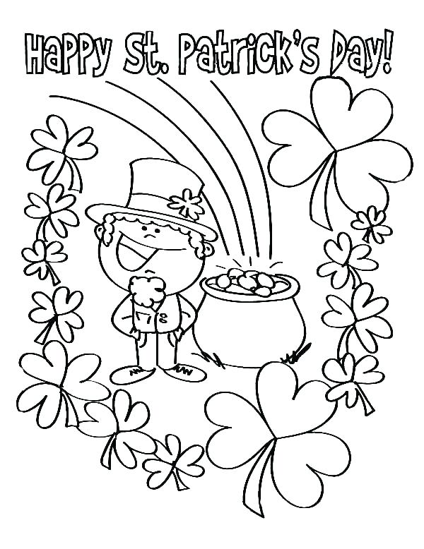 St Patty Day Coloring Pages 21