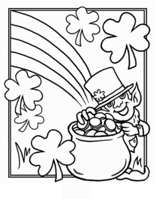 St Patty Day Coloring Pages 26