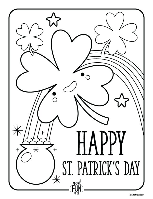 St Patty Day Coloring Pages 28