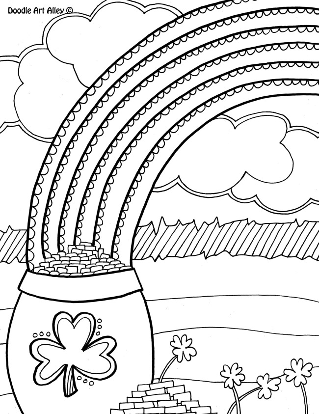 St Patty Day Coloring Pages 31