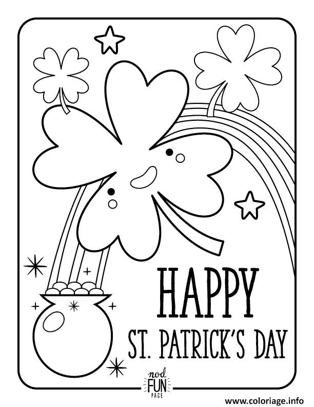 St Patty Day Coloring Pages 32