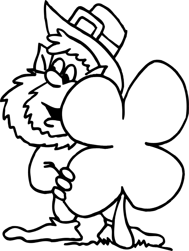 St Patty Day Coloring Pages 4