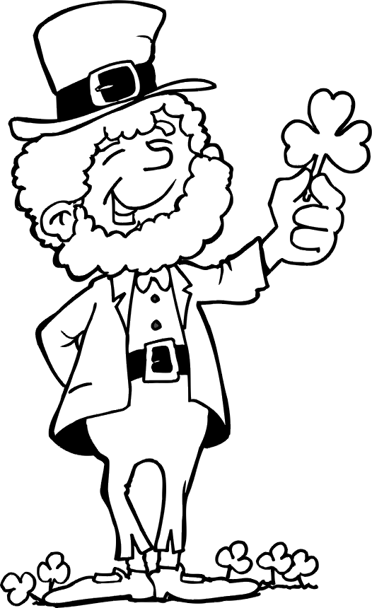 St Patty Day Coloring Pages 41