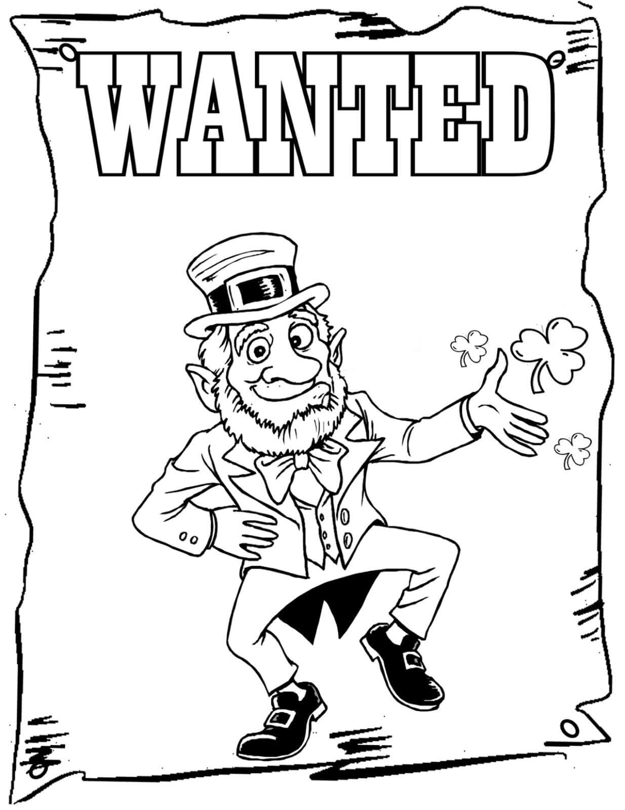 St Patty Day Coloring Pages 48