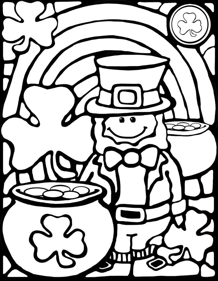 St Patty Day Coloring Pages 5