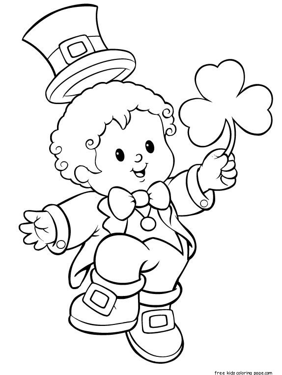 St Patty Day Coloring Pages 51