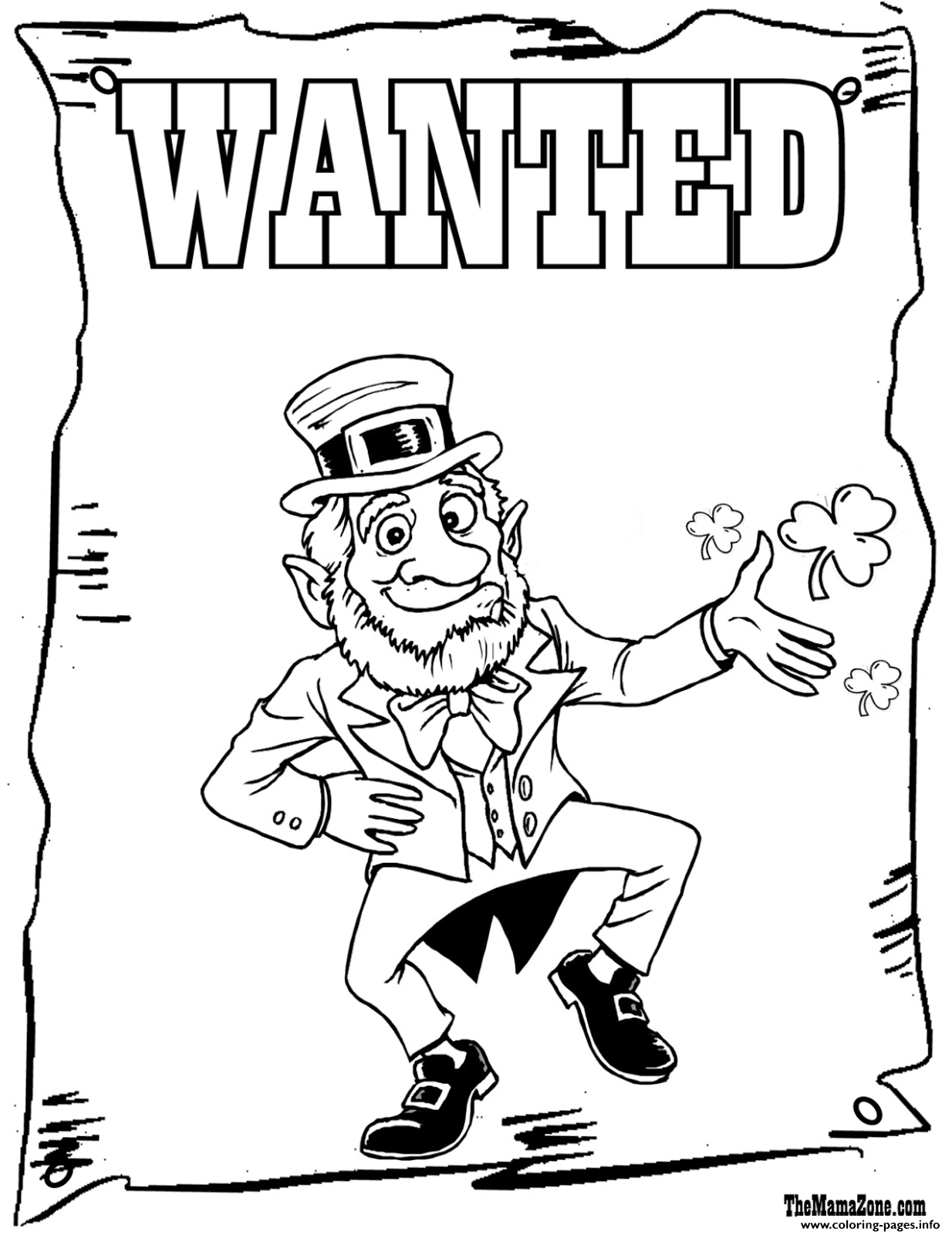 St Patty Day Coloring Pages 53