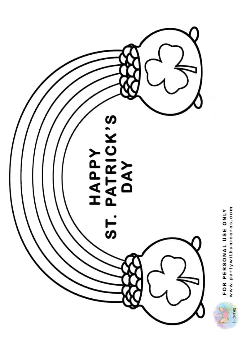 St Patty Day Coloring Pages 55