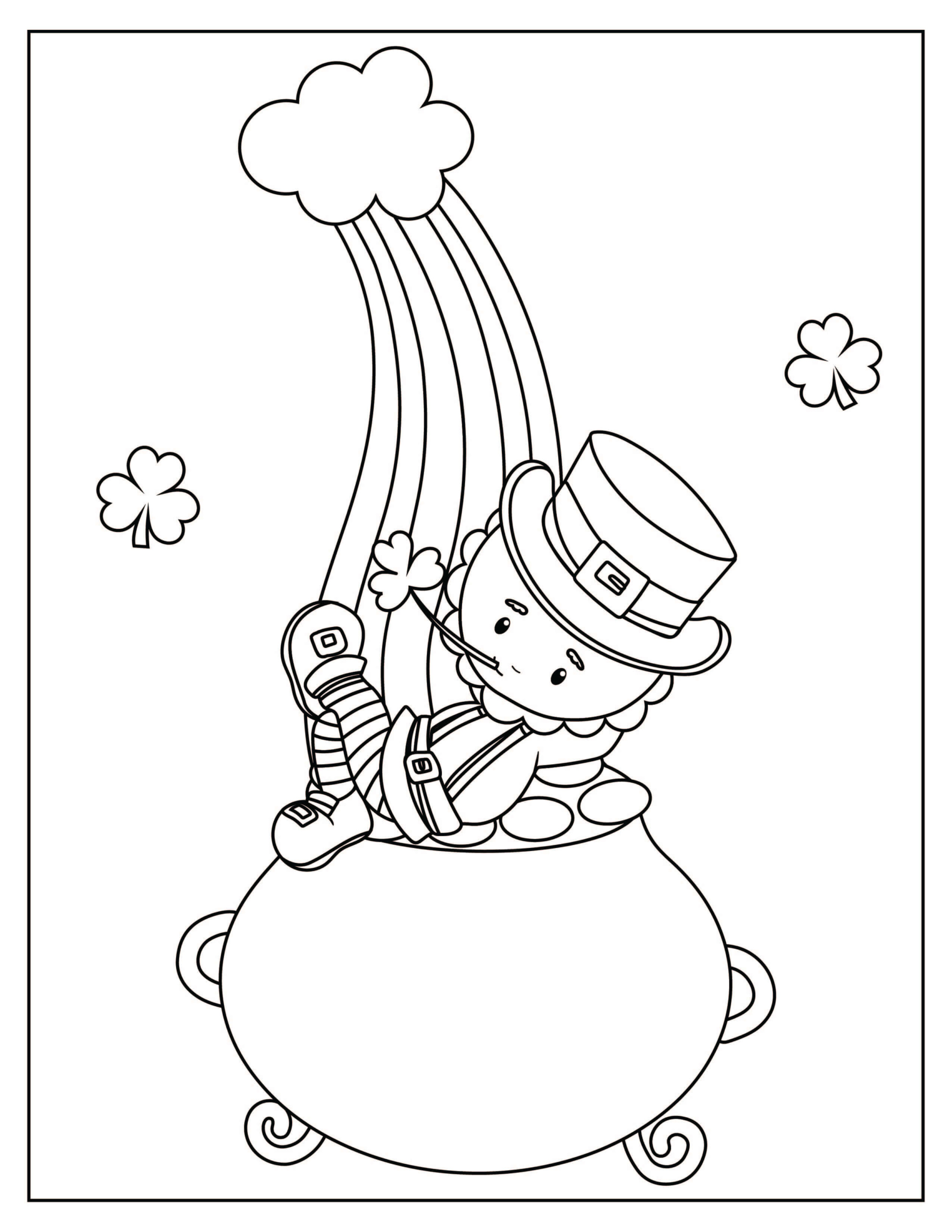 St Patty Day Coloring Pages 57