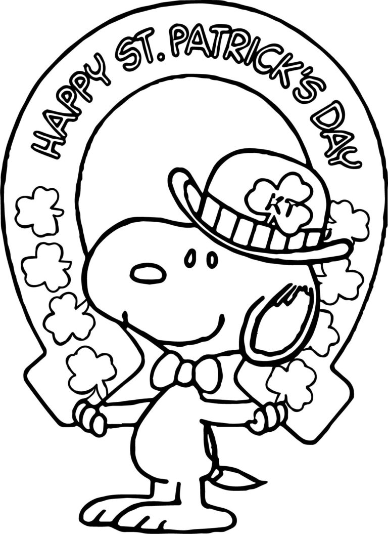 St Patty Day Coloring Pages 58