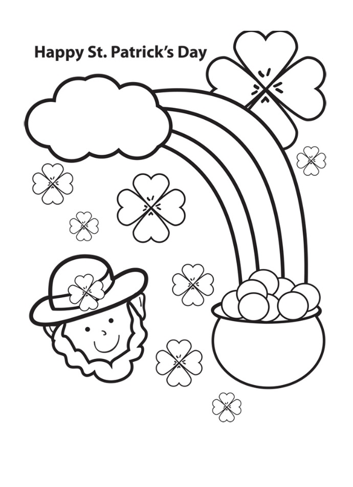 St Patty Day Coloring Pages 66