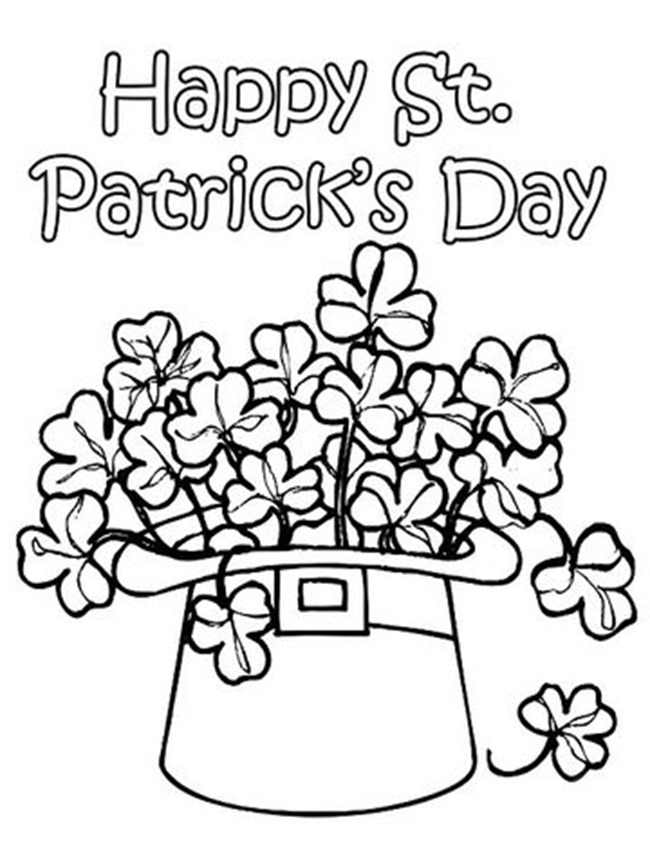 St Patty Day Coloring Pages 69