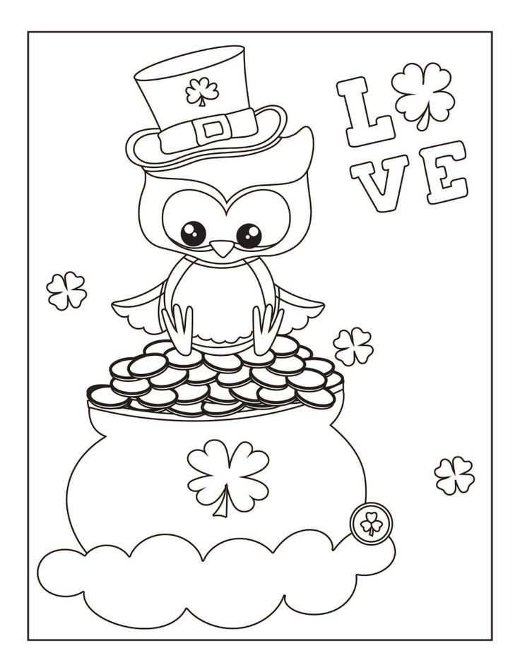 St Patty Day Coloring Pages 74