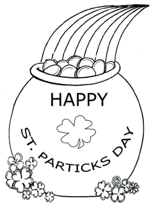 St Patty Day Coloring Pages 8