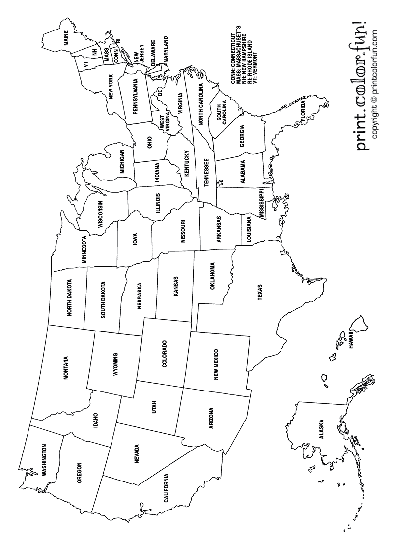 States Coloring Pages 23