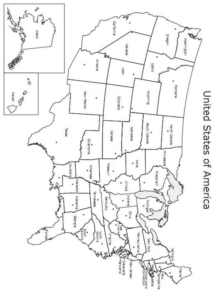 States Coloring Pages 25