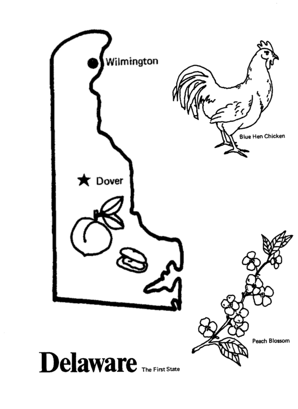 States Coloring Pages 72