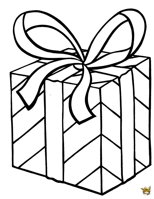 25 Christmas Gifts Coloring Pages 16