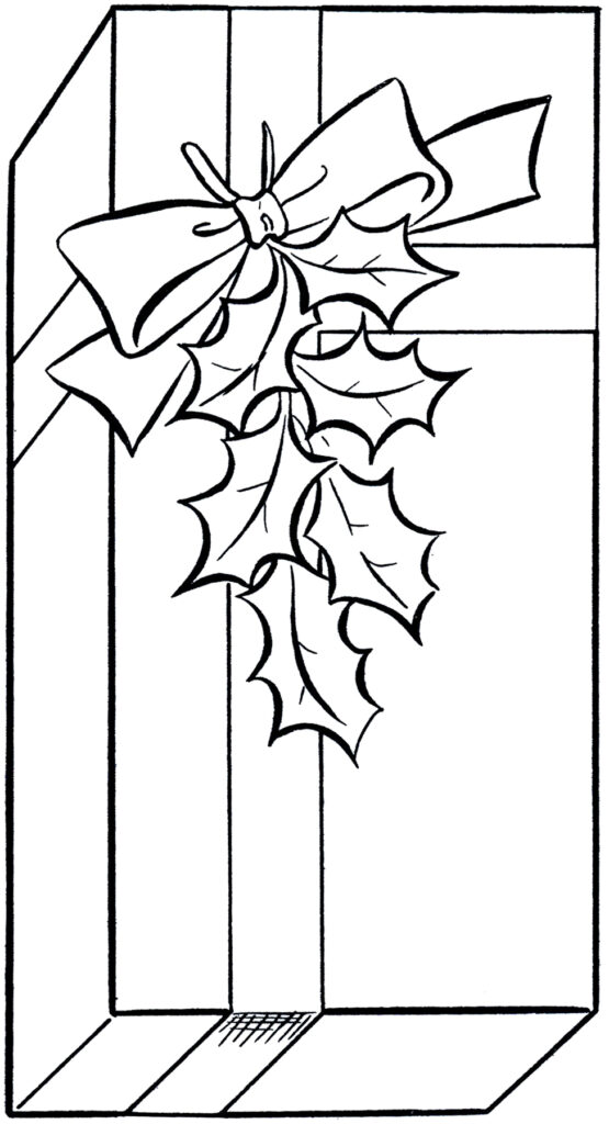 25 Christmas Gifts Coloring Pages 8