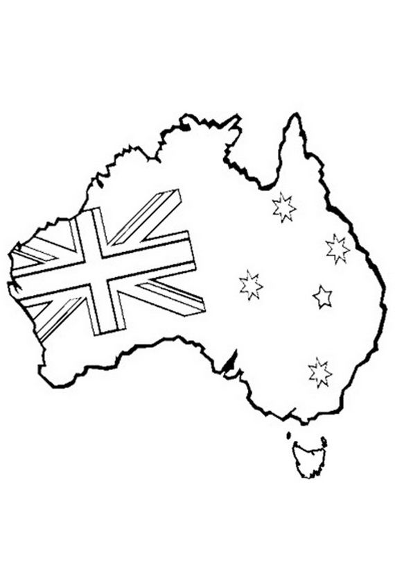 45 Australian Coloring Pages 9