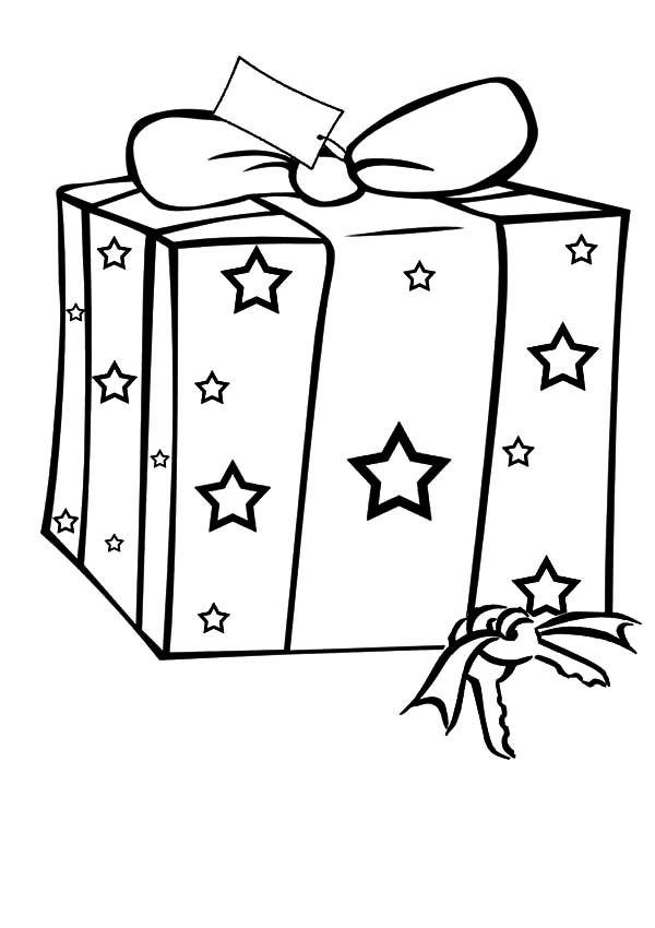 45 Christmas Coloring Pages Present 28